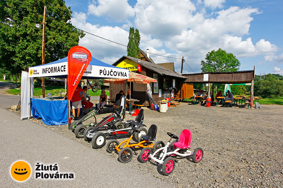 Šlapací motokáry GO-KART